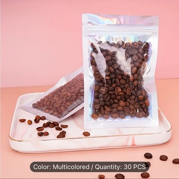 30-Pack Fantasy-Themed Holographic Ziplock Gift Bags - Picture 4 of 7